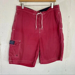 American Living L pinkish red men’s swim trunks‎